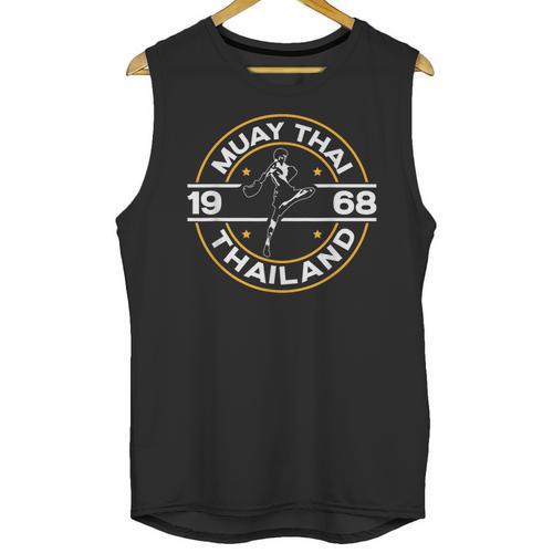 Muay Thai Thailand Fighter Fighting Combat 1969 Thai Boxing Unisex Tank Top - Nak Muay Co.
