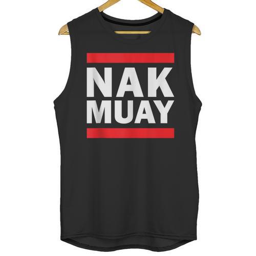 Nak Muay Thai Kickboxing KnuckMuay Thai Kickboxing Kickboxer Fighter MMA Unisex Tank Top - Nak Muay Co.