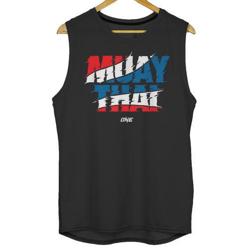 Official ONE Muay Thai Flag Unisex Tank Top - Nak Muay Co.
