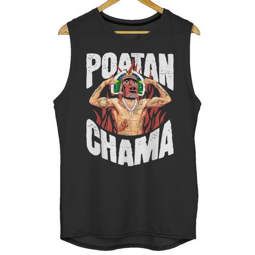 POATAN CHAMA MMA Fan JJB Boxing Muay Thai Kickboxing Unisex Tank Top - Nak Muay Co.