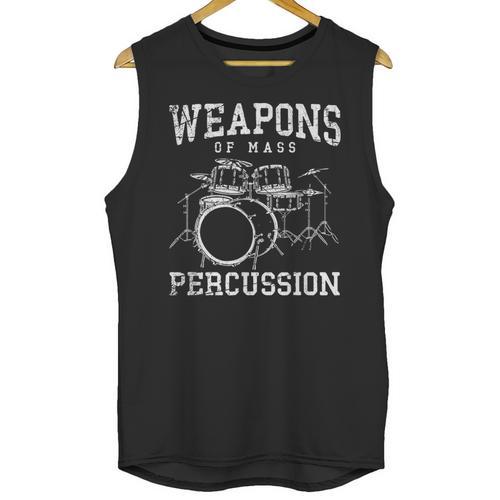 Rock Musician Drummer Drum Kit Unisex Tank Top - Downbeat Supply