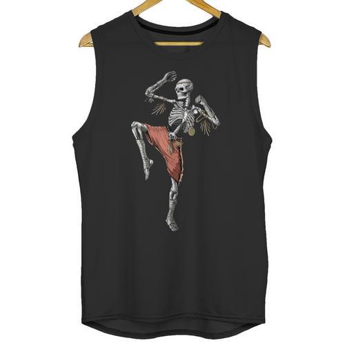 Skeleton Muay Thai Boxing Karate Kickboxing Martial Arts Unisex Tank Top - Nak Muay Co.