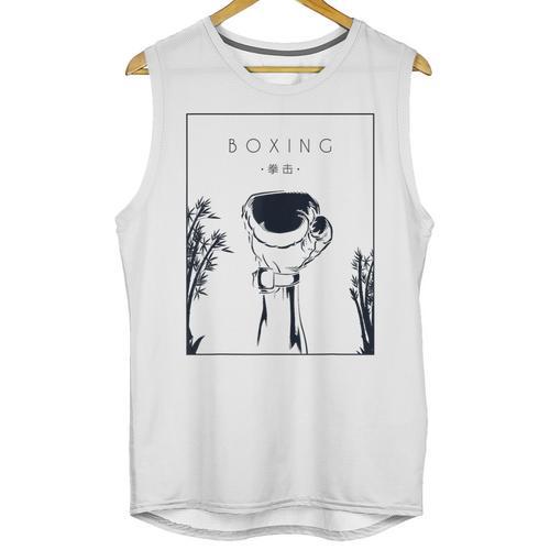 Boxing Chinese Hanzi Muay Thai Kickboxer Fan Boxing Unisex Tank Top - Nak Muay Co.