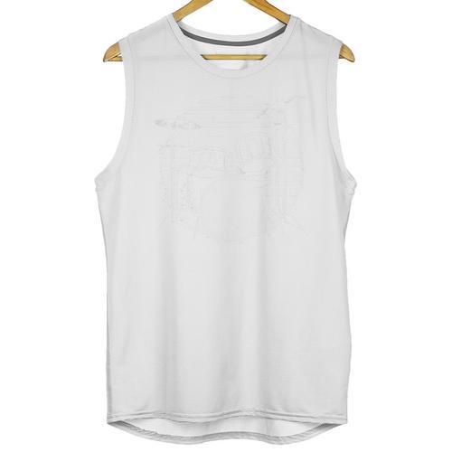 Drum Kit Drums Premium Tri-Blend Unisex Tank Top - Downbeat Supply