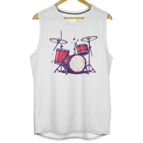 Drum Kit Electronic Drums Sweatshirt Unisex Tank Top - Downbeat Supply