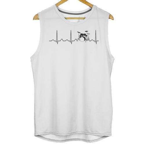 Drum Kit Set Drummer Unisex Tank Top - Downbeat Supply