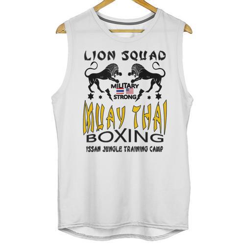 LION SQUAD THAILAND KICKBOXING MUAY THAI MMA TRAINING Unisex Tank Top - Nak Muay Co.