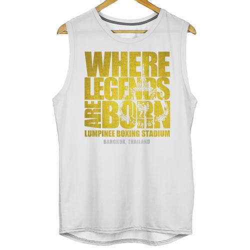 Muay Thai Lumpinee Boxing Stadium Where Legend Born Unisex Tank Top - Nak Muay Co.