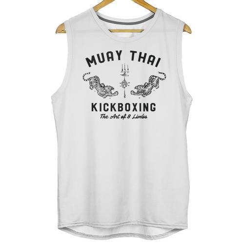 Muay Thai Twin Tigers MMA Warrior Fight Unisex Tank Top - Nak Muay Co.