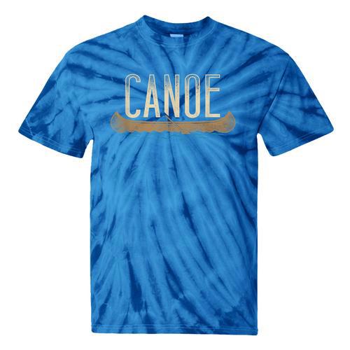 Canoe Canoeing Vintage Canoe Tie-Dye T-Shirts - Paddle Life