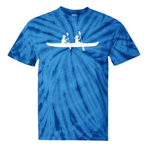 Canoe Couple Canoe Team Canoe Lover Canoeing Tour Summer Men Women Kids Tie-Dye T-Shirts - Paddle Life