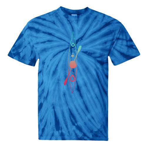 Kayak Lover Kayaking Canoe Paddling Water Sport Cute Kayaker Tie-Dye T-Shirts - Paddle Life