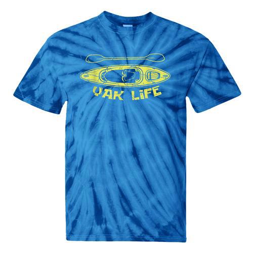 Yak Life Kayaker Or Canoeist Tie-Dye T-Shirts - Paddle Life