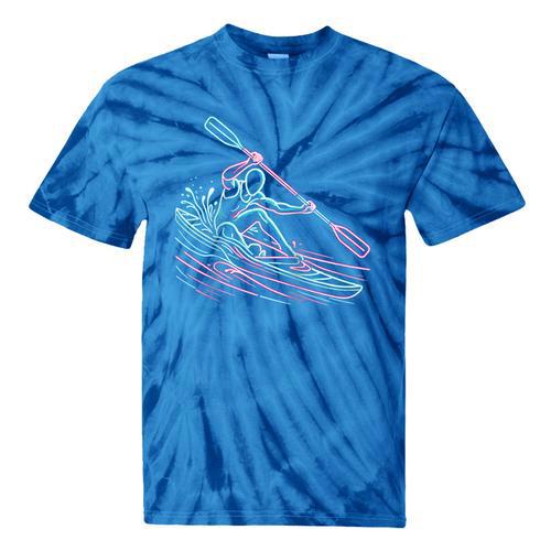 Canoe Canoeing Kayak Paddling Canoeist Raglan Baseball Tee Tie-Dye T-Shirts - Paddle Life