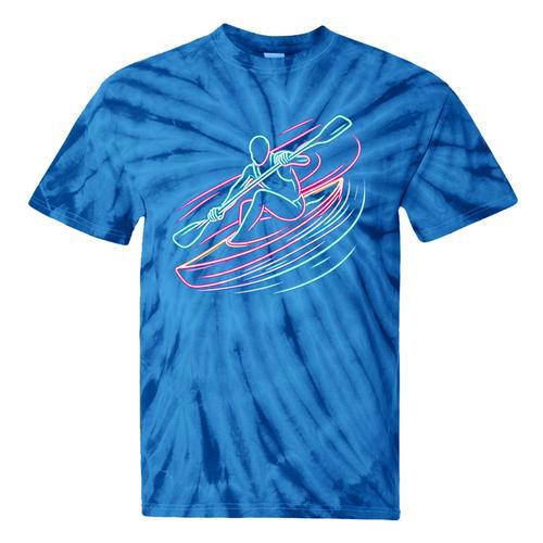 Canoe Canoeing Kayak Paddling Canoeist Tie-Dye T-Shirts - Paddle Life