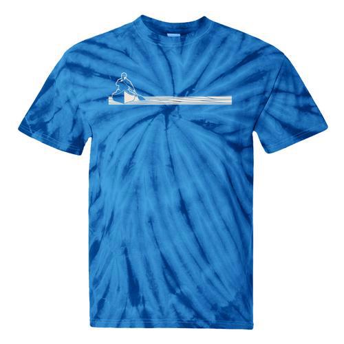 Canoeing Minimal River Lake Canoe Sweatshirt Tie-Dye T-Shirts - Paddle Life