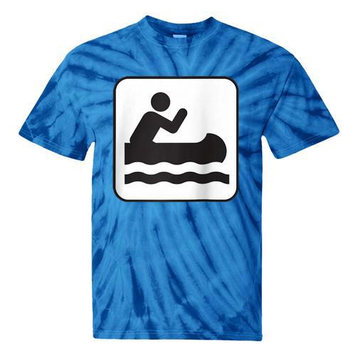 Cool Outdoor Water Sport Canoe Raglan Baseball Tee Tie-Dye T-Shirts - Paddle Life