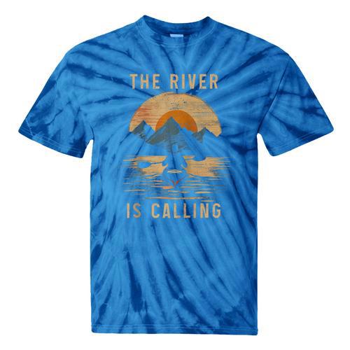 Kayak Kayak Vintage Mountains Canoe Kayak Raglan Baseball Tee Tie-Dye T-Shirts - Paddle Life
