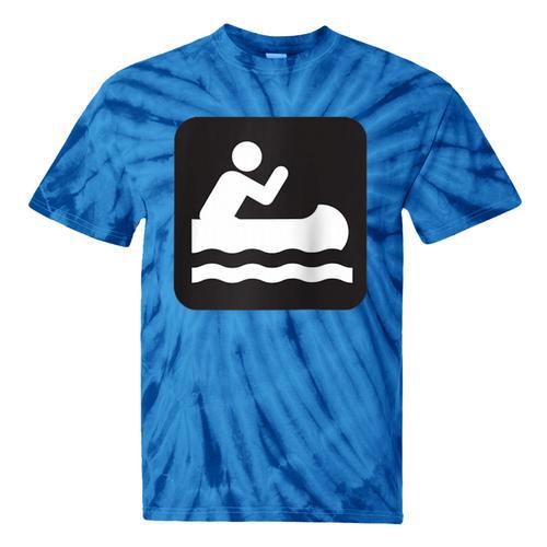Outdoors Water Sports Canoe Canoeist Raglan Baseball Tee Tie-Dye T-Shirts - Paddle Life