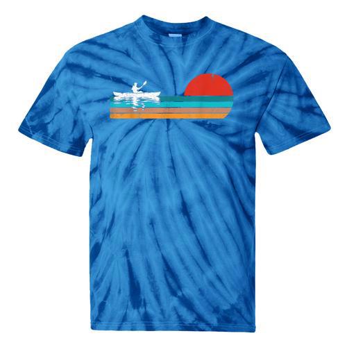 Paddling Canoe Retro Vintage For Canoeists And Paddle Tie-Dye T-Shirts - Paddle Life