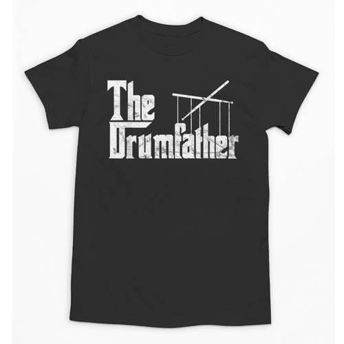 Drummer Humor The Drumfather Drum Kit Unisex T-Shirt - Downbeat Supply