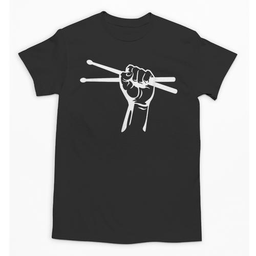 Drumsticks Hand Drum Kit Drummer Unisex T-Shirt - Downbeat Supply