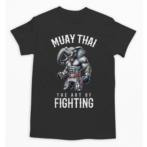 Elephant Muay Thai Kickboxing And Elephant Thai Boxing Unisex T-Shirt - Nak Muay Co.