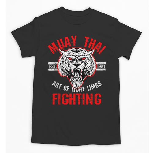 Muay Thai Art Of Eight Limbs Sak Yant Thai Boxing MMA Arts Unisex T-Shirt - Nak Muay Co.