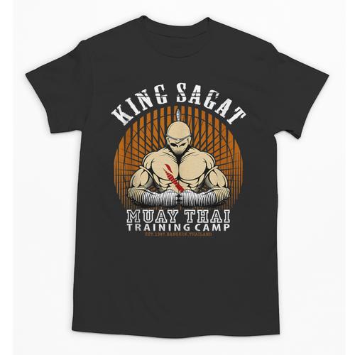 Muay Thai Boxing Training Gym Sagat Training Camp Unisex T-Shirt - Nak Muay Co.