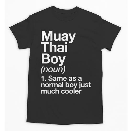 Muay Thai Boy Definition Martial Arts Sports Unisex T-Shirt - Nak Muay Co.