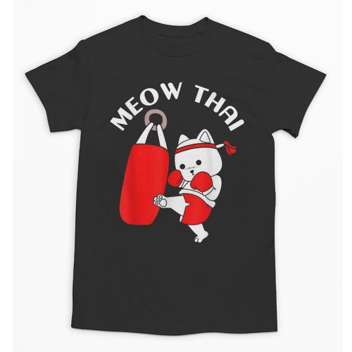 Muay Thai Cat Meow Thai Unisex T-Shirt - Nak Muay Co.