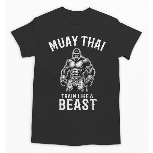 Muay Thai Gorilla Kickboxing And Gorilla Thai Boxing Unisex T-Shirt - Nak Muay Co.