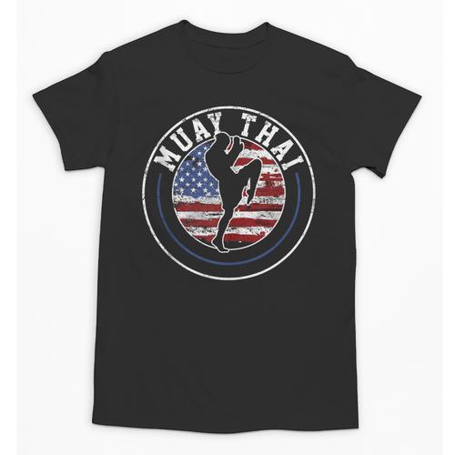 Muay Thai Kickboxing Vintage Unisex T-Shirt - Nak Muay Co.