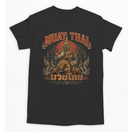 Muay Thai Life Vintage Thai Boxing Nak Muay Thai Giant Unisex T-Shirt - Nak Muay Co.