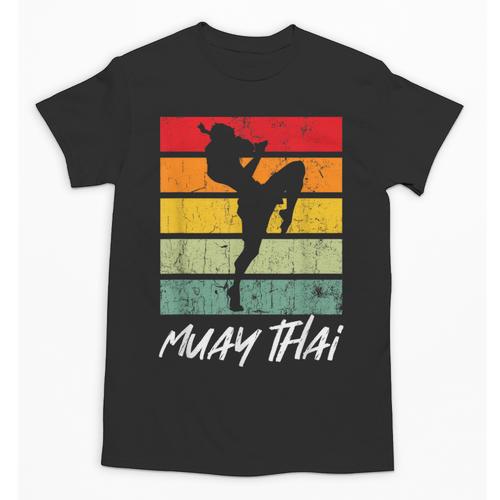 Retro Muay Thai Vintage MMA Martial Arts Thailand Boxing Unisex T-Shirt - Nak Muay Co.