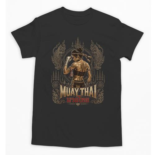 Vintage Muay Thai Chaiya Thai Boxing Fighter Style Unisex T-Shirt - Nak Muay Co.