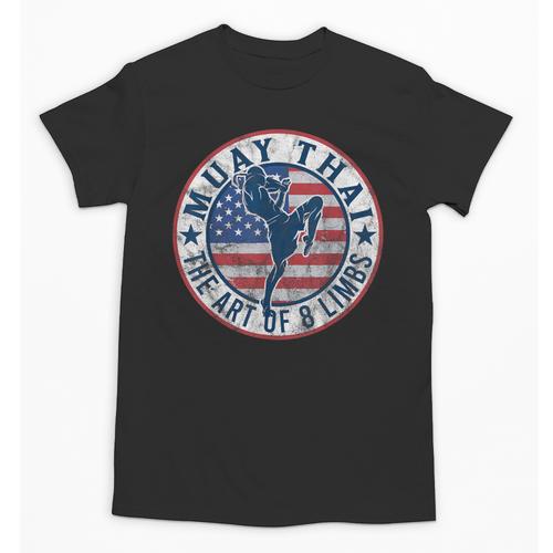 Vintage Muay Thai Karate Boxing Mixed Martial Arts Unisex T-Shirt - Nak Muay Co.