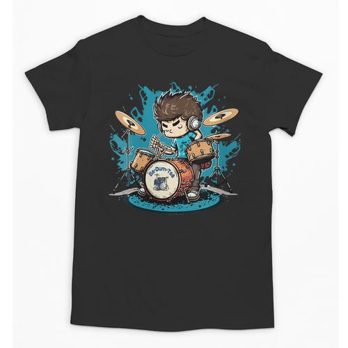 Women's Drum Set Drumming Drummers Drum Kits Music Unisex T-Shirt - Downbeat Supply