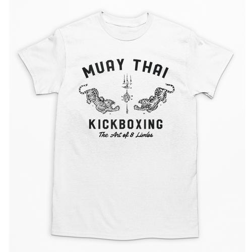 Muay Thai Twin Tigers MMA Warrior Fight Unisex T-Shirt - Nak Muay Co.
