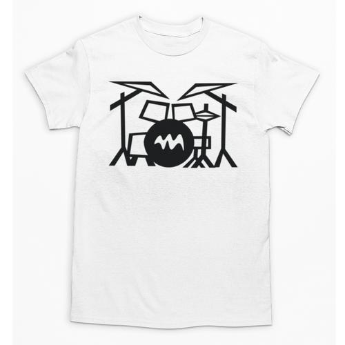 Retro Drum Kit Unisex T-Shirt - Downbeat Supply