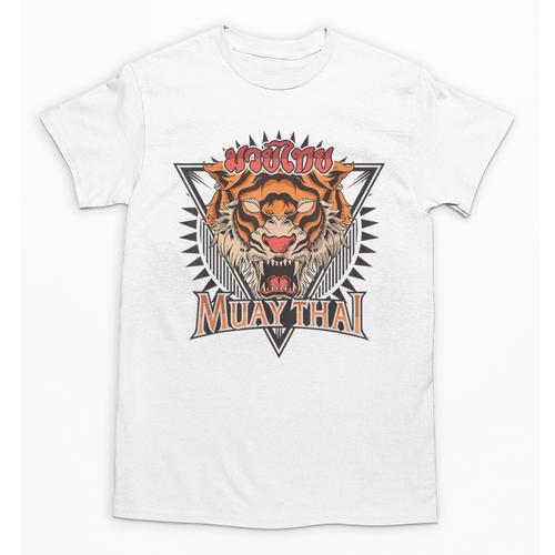 Tigar Muay Thai MMA Vintage Kickboxing Training Unisex T-Shirt - Nak Muay Co.