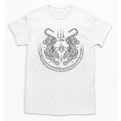 Twin Tiger Muay Thai Shorts Thailand Martial Arts Boxing Unisex T-Shirt - Nak Muay Co.