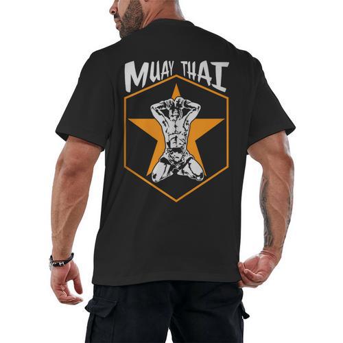Muay Thai Fighter Sleeveless Men's Back Print T-Shirt - Nak Muay Co.