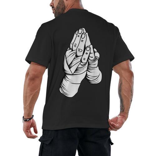 Muay Thai Martial Arts Combat Boxing Sport Men's Back Print T-Shirt - Nak Muay Co.