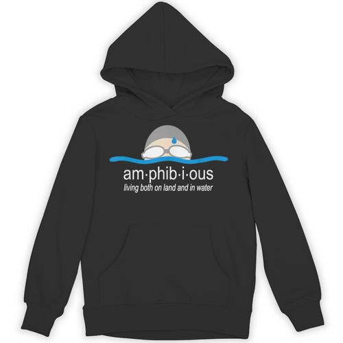 Amphibious Swimming Unisex Hoodie - SwimGear Co