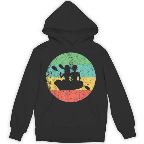 Canoeing Shirt Vintage Retro Canoe Unisex Hoodie - Paddle Life