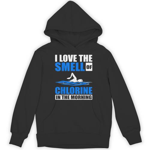 Cool Swimming Art Men Women Swimmer Swim Lover Pool Chlorine Unisex Hoodie - SwimGear Co