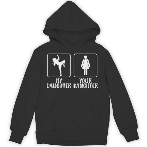 My Daughter Muay Thai Mom Muay Thai Mother Muay Thai Mama Unisex Hoodie - Nak Muay Co.
