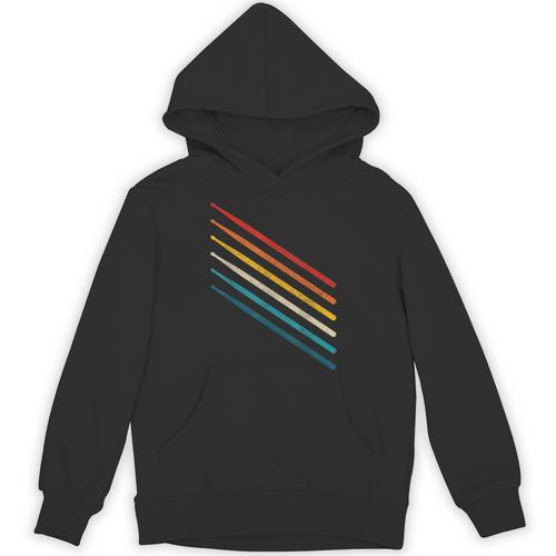 Drummer Drum Kit Vintage Retro Drummer Unisex Hoodie - Downbeat Supply