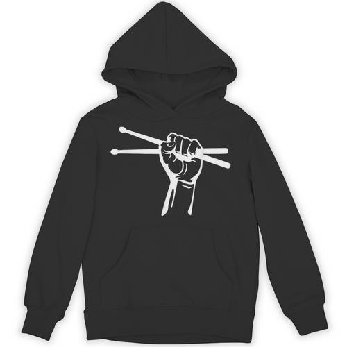Drumsticks Hand Drum Kit Drummer Unisex Hoodie - Downbeat Supply